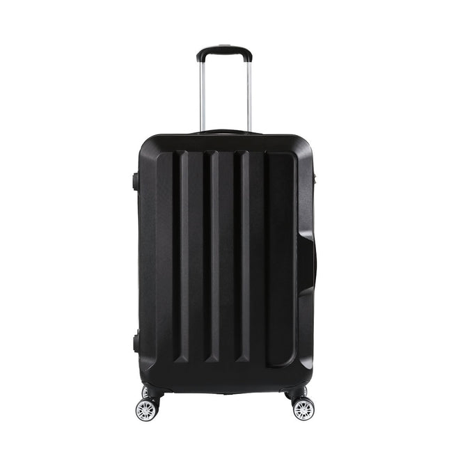 Slimbridge 20" Travel Luggage Lightweight Black 20 inch-1975420477996404737