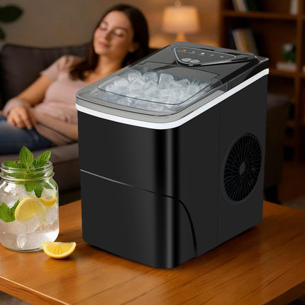 Spector Portable Ice Maker Machine Ice Cube Tray 15kg Bar Countertop Self Clean-2065254291194646534