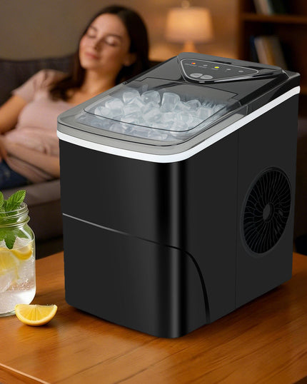 Spector Portable Ice Maker Machine Ice Cube Tray 15kg Bar Countertop Self Clean-2065254291194646534