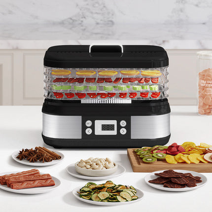 Spector 5 Trays Stainless Steel Food Dehydrator Dryer-2050056905031815175