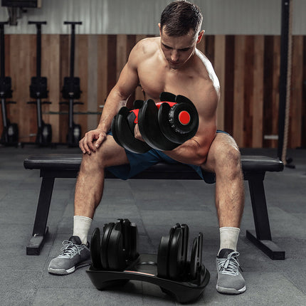 Centra 24kg Adjustable Dumbbell Set Home Gym-1973193425230630919