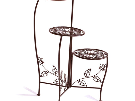 Plant Stand Outdoor Indoor Flower Pots Bronze-1894516826084347904