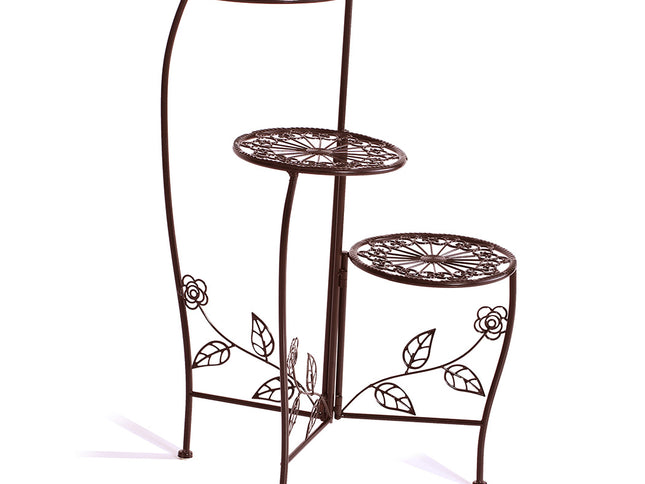 Plant Stand Outdoor Indoor Flower Pots Bronze-1894516826084347904