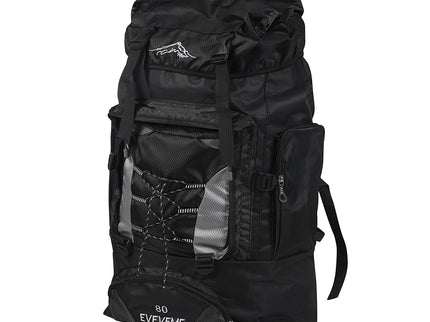 Military Backpack Tactical Hiking Camping Black-1864184673211650048