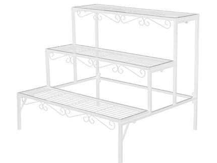 Levede 3 Tier Rectangle Metal Plant-1894516822309474304