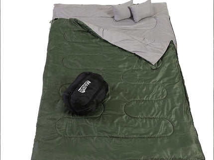 Mountview Sleeping Bag Double Bags Outdoor Army Green-1864184696259350529