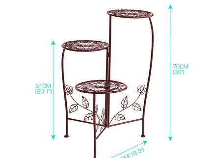 Plant Stand Outdoor Indoor Flower Pots Bronze-1894516826084347906