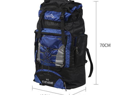 Military Backpack Tactical Hiking Camping Blue-1864184673358450690