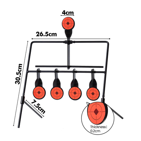 Centra Shooting Target Metal Splatter Small-1864184619176431618