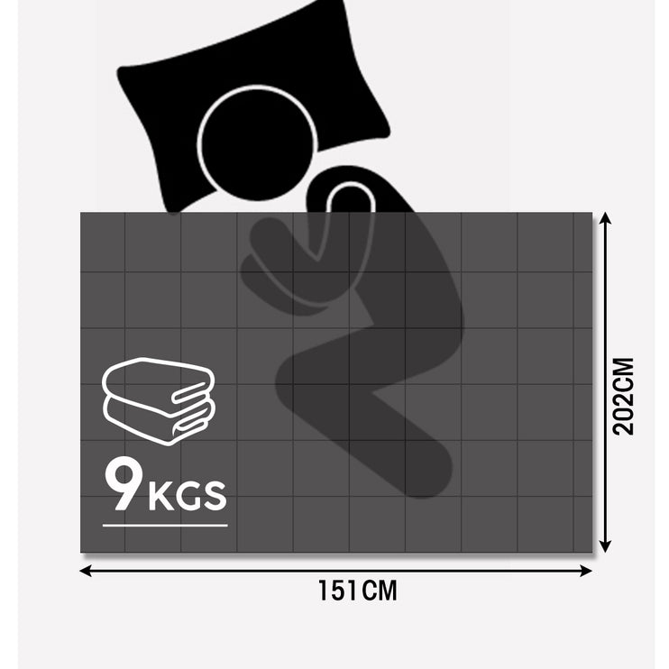 DreamZ 9KG Adults Size Anti Anxiety Grey Double-1973194037661929474
