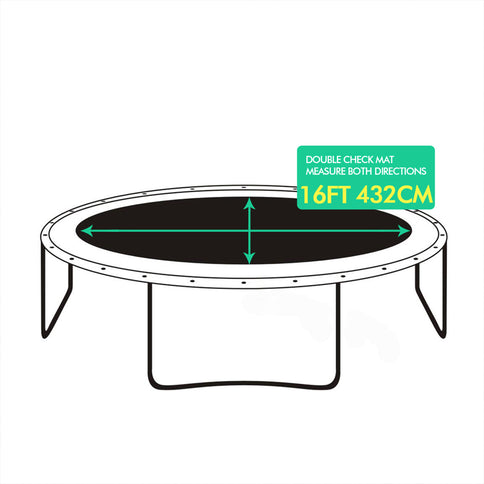 Centra 16 FT Kids Trampoline Pad Replacement 16 Feet-1864184466885447682