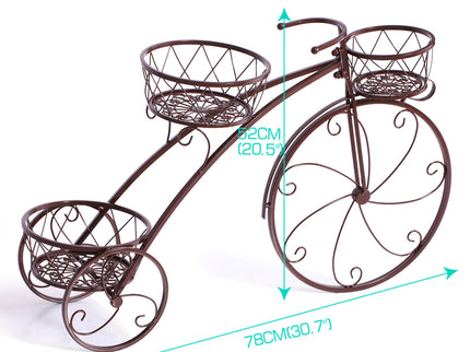 Levede Plant Stand Outdoor Indoor Metal Bronze-1864184708938731522