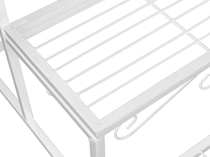 Levede 3 Tier Rectangle Metal Plant-1894516822309474307