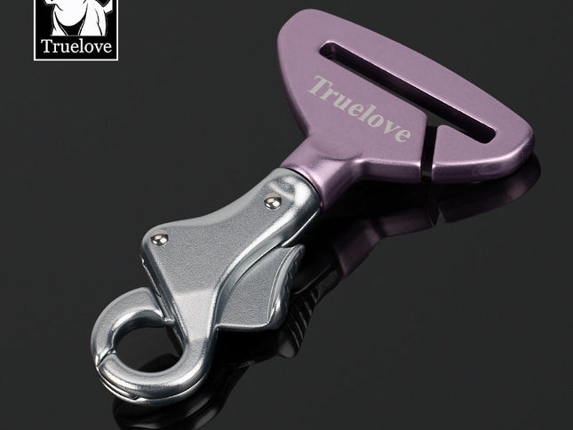 Car Seatbelt Safety Hook - Purple/Silver-1831155595198205952