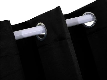 2x Blockout Curtains Panels 3 Layers Black-1910113265929818117