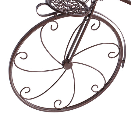 Levede Plant Stand Outdoor Indoor Metal Bronze-1975420374518730757