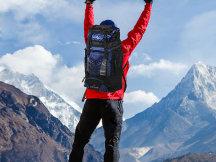 Military Backpack Tactical Hiking Camping Blue-1864184673358450695