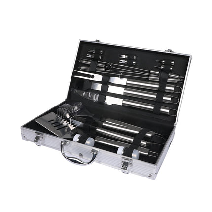 Moyasu 18Pcs BBQ Tool Set Stainless-1975420517120872448