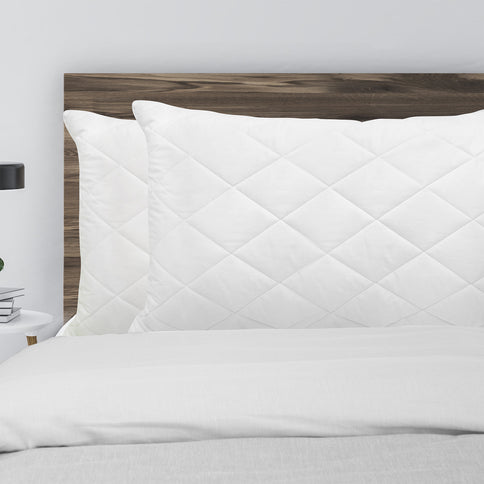 Luxury - Bamboo Quilted Pillow - Twin Pack-1902483605838499840