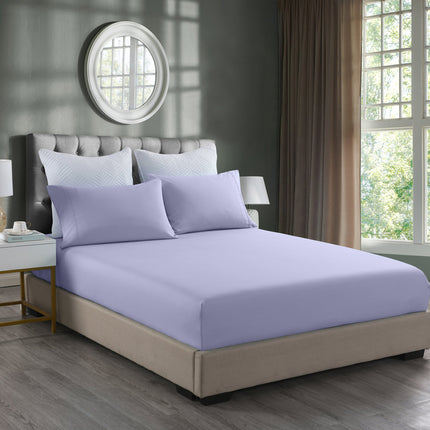 Royal Comfort Bamboo Cooling 2000TC 3-Piece Combo Set - Queen-Lilac Grey-1951134875599900672