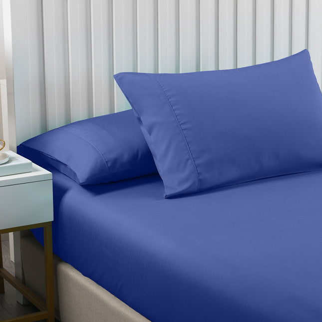 Royal Comfort Bamboo Cooling 2000TC 3-Piece Combo Set - Queen-Royal Blue-1951134875922862082