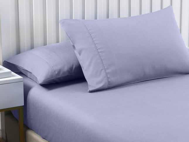 Royal Comfort Bamboo Cooling 2000TC 3-Piece Combo Set - King-Lilac Grey-1951134876682031106
