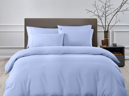 Royal Comfort Bamboo Cooling 2000TC Quilt Cover Set - Double-Light Blue-1889884811988963328