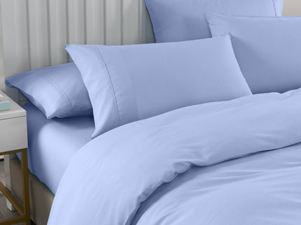 Royal Comfort Bamboo Cooling 2000TC Quilt Cover Set - Double-Light Blue-1889884811988963329