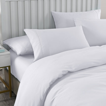 Royal Comfort Bamboo Cooling 2000TC Quilt Cover Set - Double-White-1951134827688366081