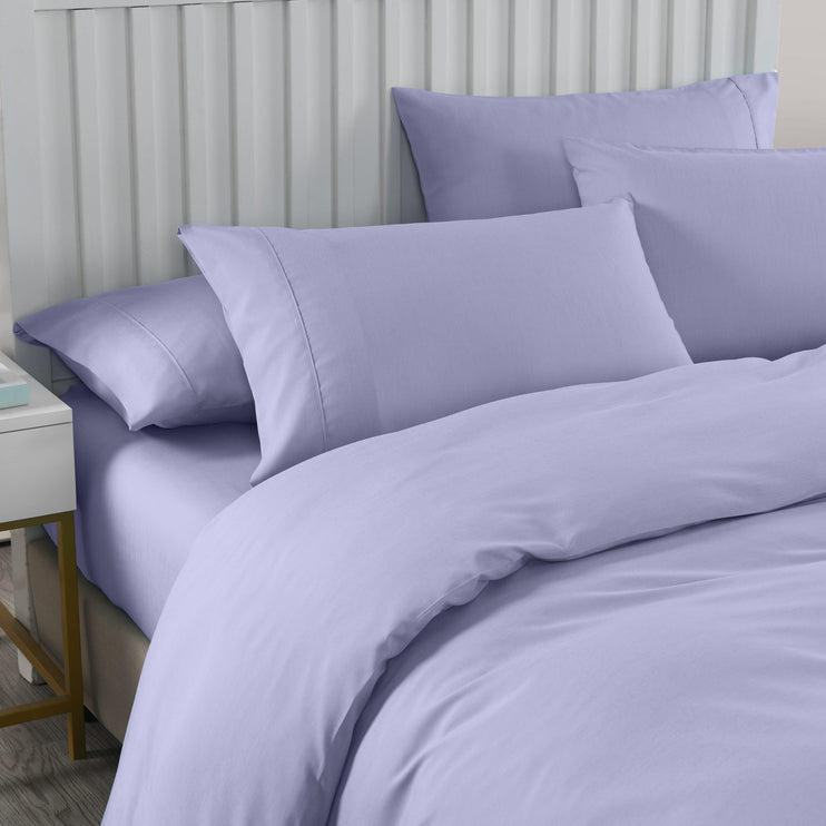 Royal Comfort Bamboo Cooling 2000TC Quilt Cover Set - King-Lilac Grey-1951134828724359169