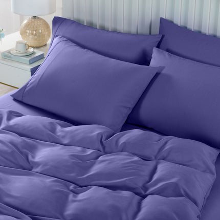 Royal Comfort Bamboo Cooling 2000TC 6-Piece Combo Set -Queen-Royal Blue-1951134845631598594