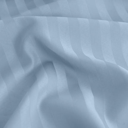 Royal Comfort 1200TC COTTON STRIPE -3PC FITTED COMBO SETS QUEEN CHAMBRAY-1951134877302788102