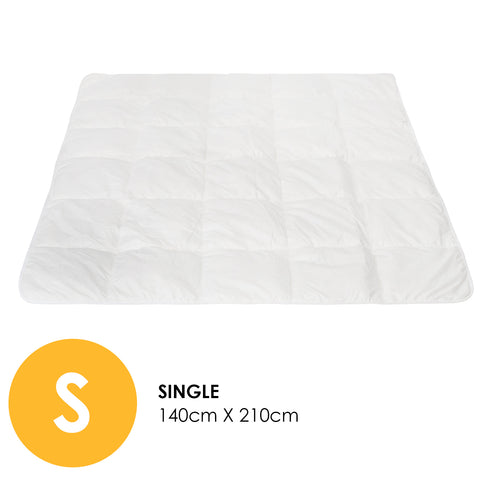 Deluxe 260GSM Eco-Silk Touch Quilt - Single-1899951215463239681