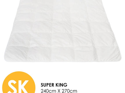 Deluxe 260GSM Eco-Silk Touch Quilt - Super King-1917365871437811713