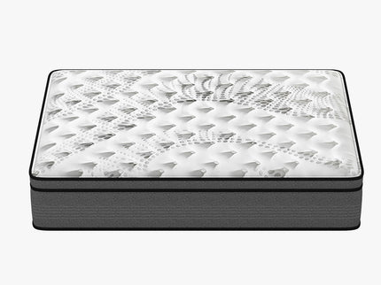Luxopedic Pocket Spring Mattress 5 Zone 32CM Euro Top Memory Foam Medium Firm-1917365881638359044