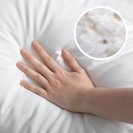 Casa Decor 50% Duck Feather 50% Duck Down Pillow - Twin Pack-1951134818536394758