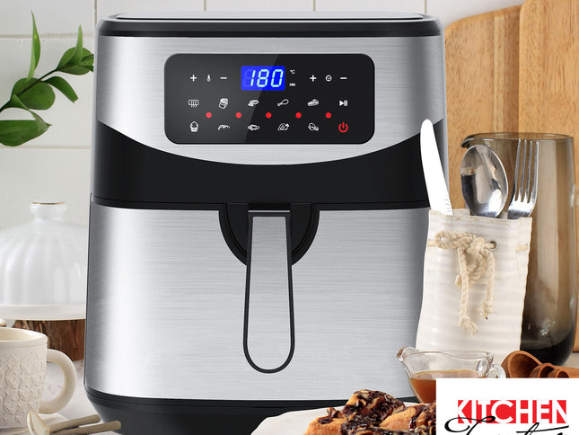 Kitchen Couture Digital 12L Air Fryer - Silver-1889884788303728641