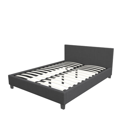 Milano Sienna Luxury Bed with Headboard (Model 2) - Charcoal No.35 - King-1951134900224659462