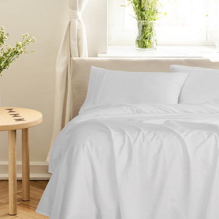 Royal Comfort - Balmain 1000TC Bamboo cotton Sheet Sets (Queen) - Cool Grey-1951134878133260288