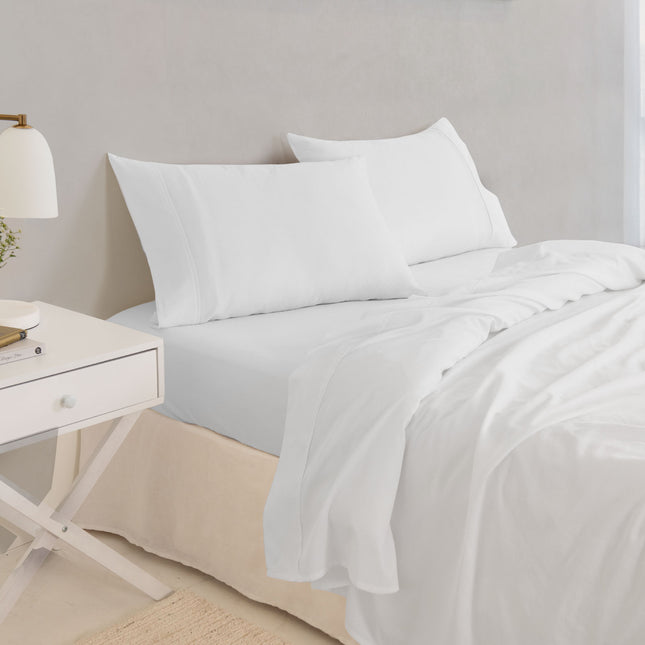 Royal Comfort - Balmain 1000TC Bamboo cotton Sheet Sets (Queen) - Cool Grey-1951134878133260289