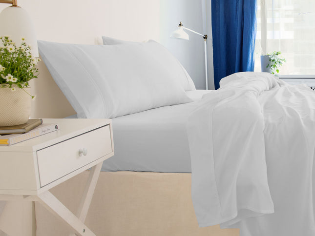 Royal Comfort - Balmain 1000TC Bamboo cotton Sheet Sets (Queen) - Cool Grey-1951134878133260290