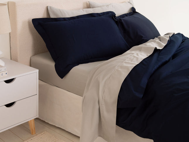 Royal Comfort - Balmain 1000TC Bamboo cotton Quilt Cover Sets (King) - Royal Blue-1889884814723649537