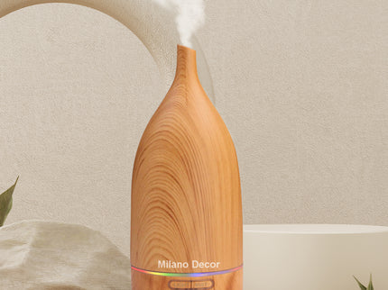 Milano Decor 100ml Ultrasonic Aroma Diffuser - Light Wood-1911653833851932672