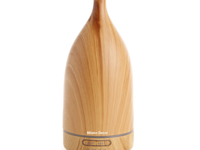 Milano Decor 100ml Ultrasonic Aroma Diffuser - Light Wood-1951134806733623297