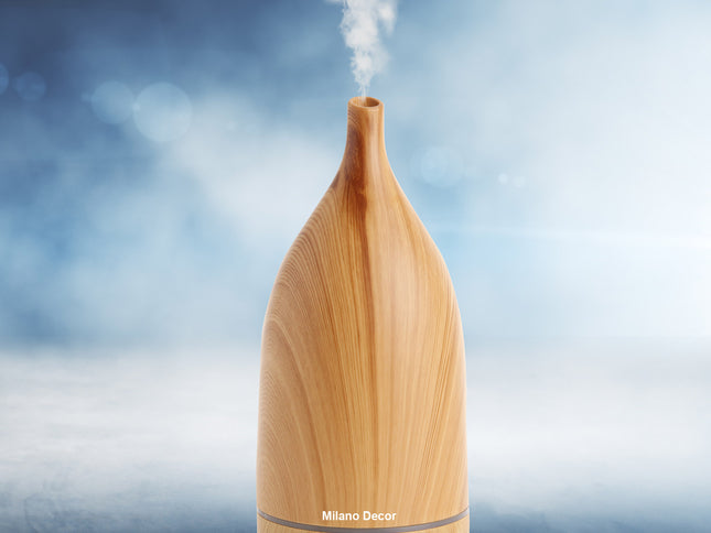 Milano Decor 100ml Ultrasonic Aroma Diffuser - Light Wood-1951134806733623298