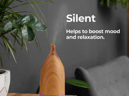 Milano Decor 100ml Ultrasonic Aroma Diffuser - Light Wood-1911653833851932678