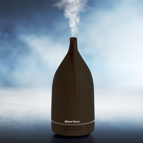 Milano Decor 100ml Ultrasonic Aroma Diffuser - Dark Wood-1917365865842610178