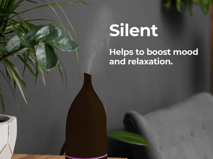 Milano Decor 100ml Ultrasonic Aroma Diffuser - Dark Wood-1917365865842610182