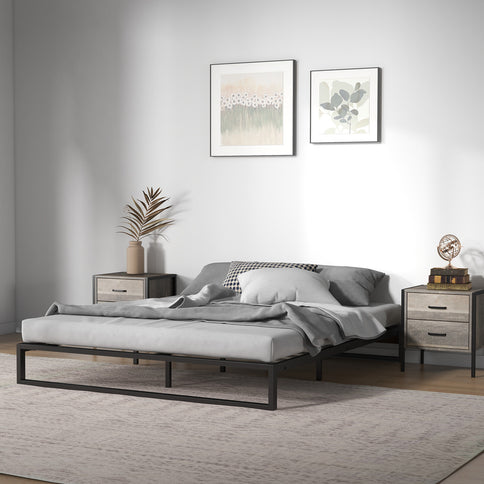Florence Metal bed base - Single-1899951226829803521