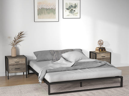 Florence Metal bed base - Single-1899951226829803525